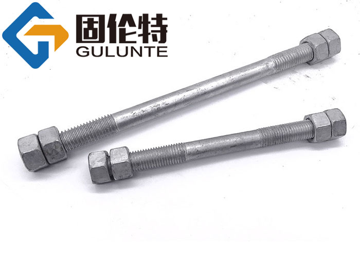 雙頭地腳螺栓型號規格尺寸表大全